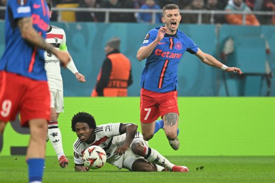 FCSB - Manchester United 0-2. ”Diavolii”, prea puternici pentru campioana României