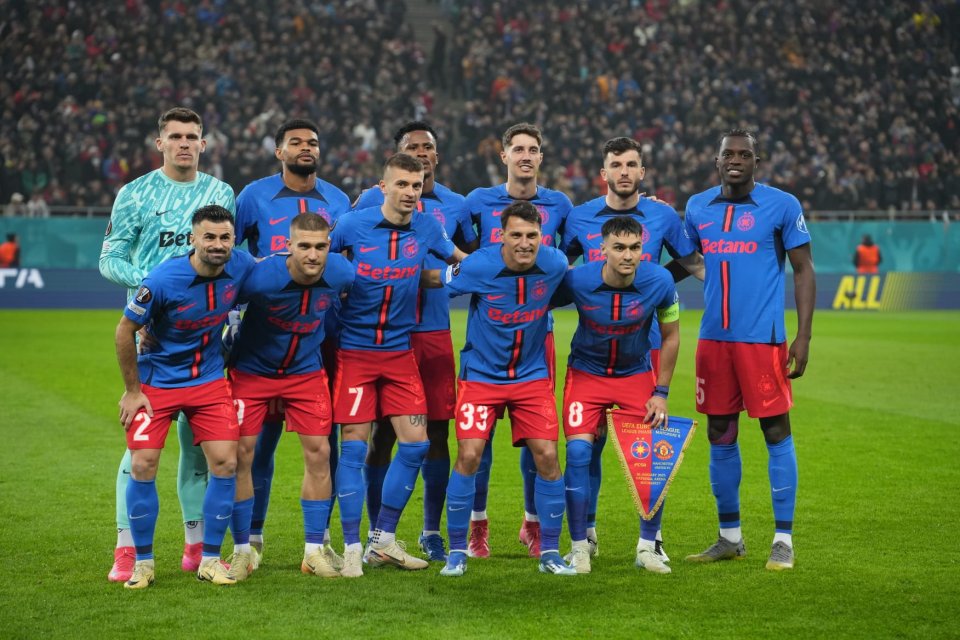 FCSB a avut 4 victorii, 2 egaluri și 2 înfrângeri în Europa League