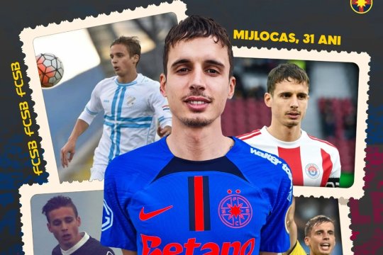 OFICIAL | FCSB l-a prezentat pe Juri Cisotti! Ce număr și-a ales jucătorul cumpărat de la Oțelul Galați