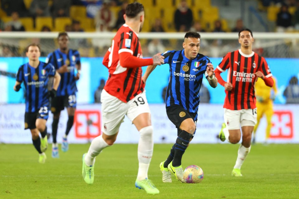 Inter - AC Milan, meci din Supercupa Italiei