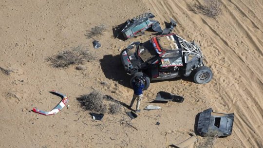 Nasser Al-Attiyah (Dacia) urcă pe locul doi în clasamentul general la Dakar