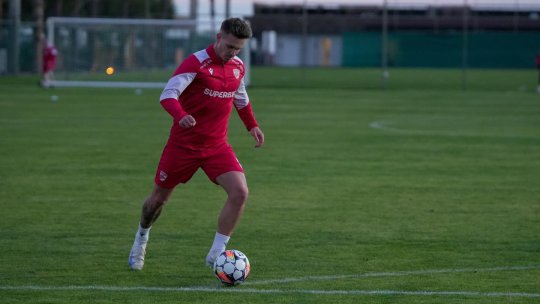 Alexandru Pop, impresionat de condițiile de la Dinamo: ”Se vede că este un club la care se dorește performanță”. Atacantul abia așteaptă duelurile cu marea rivală: ”Am crescut cu derby-urile Dinamo-FCSB”