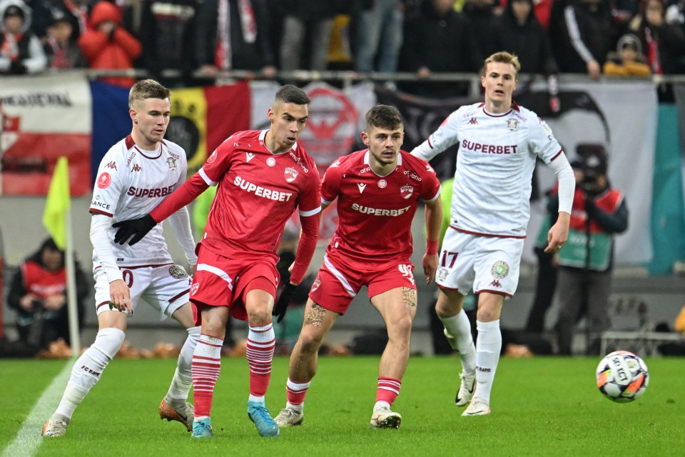 Dinamo are 3 înfrângeri în 21 etape