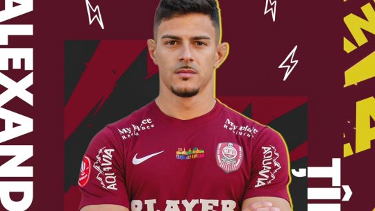 OFICIAL| CFR Cluj l-a prezentat pe Alex Țîrlea: ”Bine ai venit”