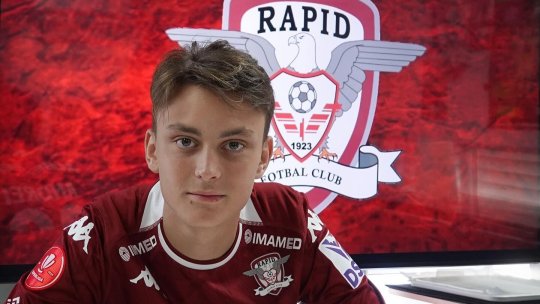 OFICIAL | Fiul lui Dan Șucu a semnat primul contract profesionist din carieră