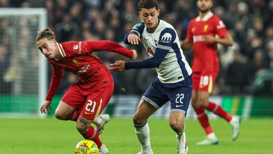 Tottenham - Liverpool 1-0. Cu Drăgușin integralist, londonezii triumfă în meciul tur din semifinalele Carabao Cup