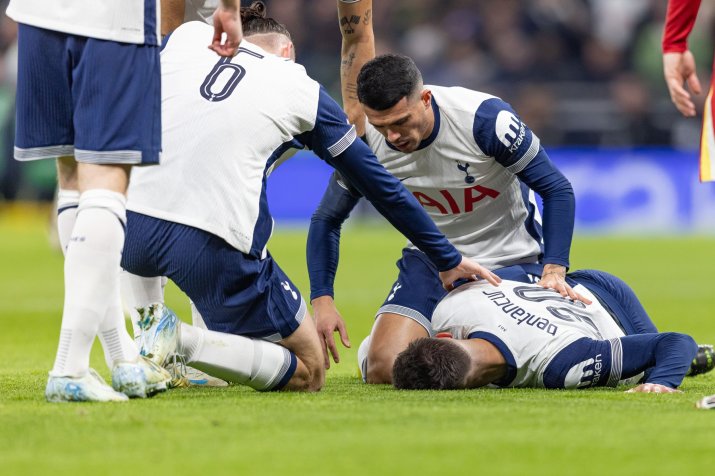 Rodrigo Bentancur, accidentat grav în partida dintre Tottenham - Liverpool