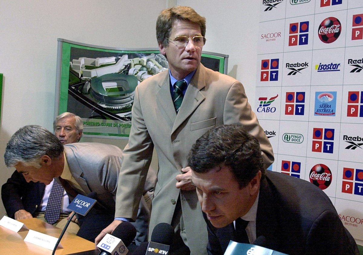 Momentul în care Boloni a fost prezentat oficial ca antrenor al lui Sporting