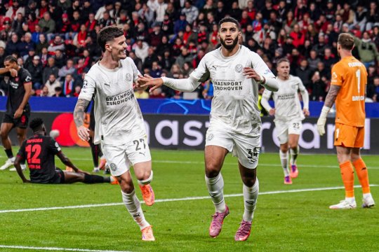 Dennis Man a primit din nou minute în Liga Campionilor. Cum s-a descurcat românul la meciul lui PSV cu Leverkusen