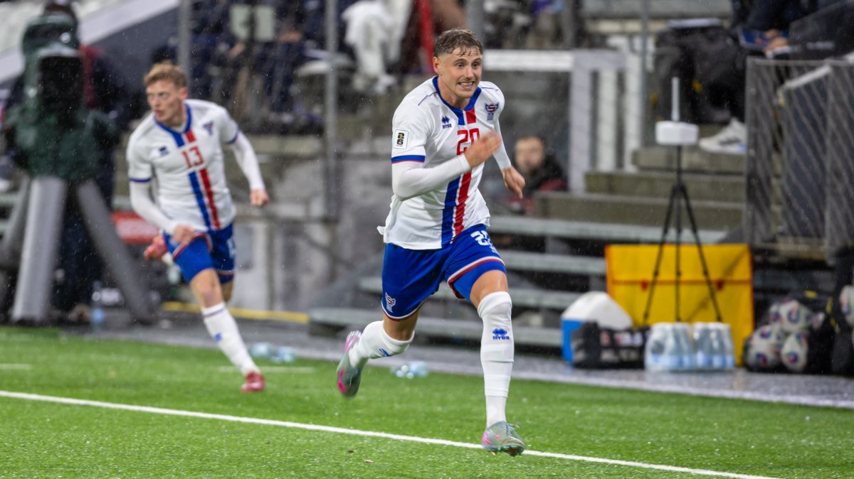Árni Frederiksberg a inscris o dubla impotriva Muntenegrului