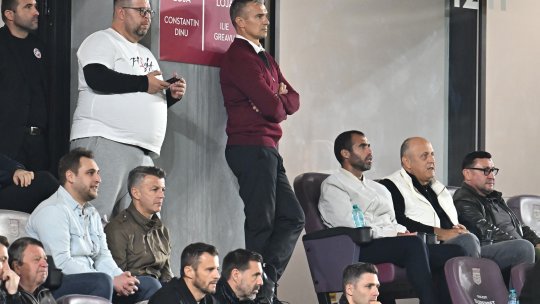 Pancu s-a întors la Rapid pentru câteva ore! Misiunea pe care trebuia să o ducă la bun sfârșit legenda alb-vișinie