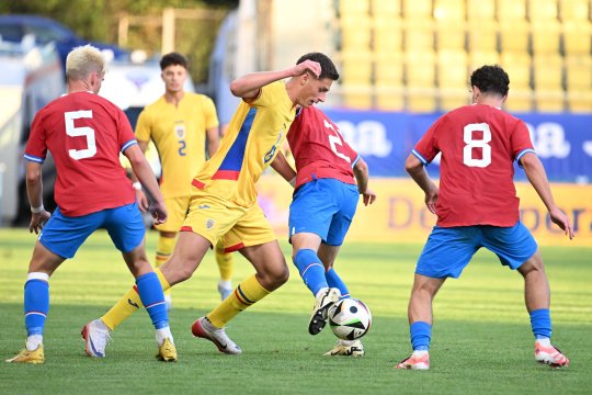 Victorie ratată pe final! România U20, doar remiză cu Cehia U20