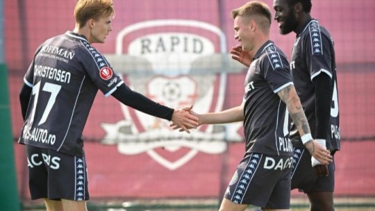 Rapidiştii, victorie spectaculoasă înaintea derby-ului cu Dinamo! Un fost jucător din Ștefan cel Mare a înscris împotriva giuleştenilor