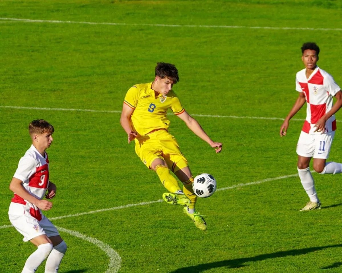 România U16 a pierdut dramatic în meciul amical cu Germania, 7-0