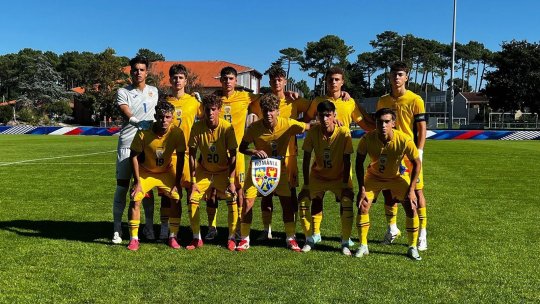 Ce contrast! România U16 a fost umilită de Germania, naționala U17 a fost la câteva secunde de victorie cu Franța