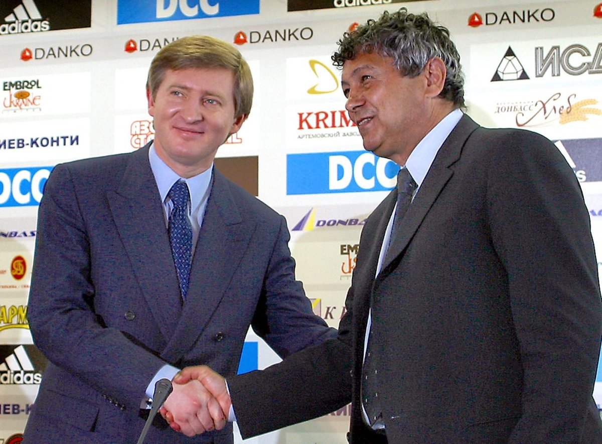 Rinat Ahmetov și Mircea Lucescu