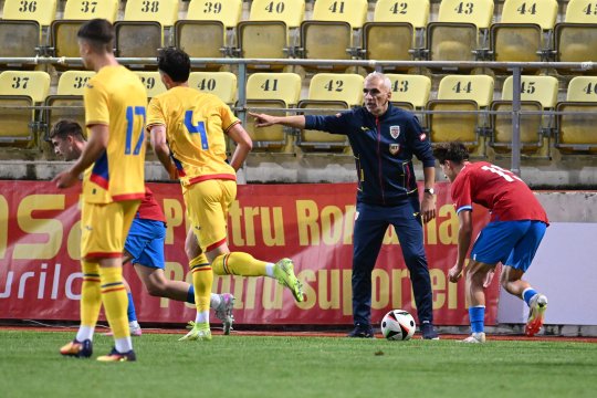 România U20 a fost călcată în picioare de Cehia U20! Ce a declarat Adrian Iencsi după meci