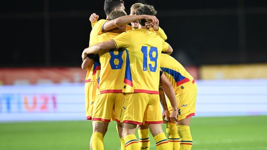 România U21 - Cipru U21 2-0. Trică și Burnete aduc victoria și speră la calificare