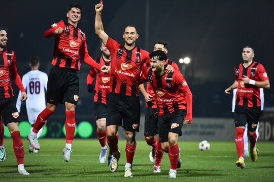 Csikszereda - CFR Cluj 2-2. ”Feroviarii”, egalați la ultima fază! Ciucanilor nu le-a fost anulat un alt gol perfect valabil