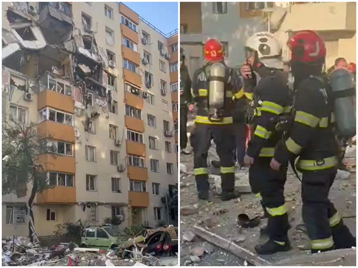 O explozie puternică a avut loc în cartierul Rahova, din București