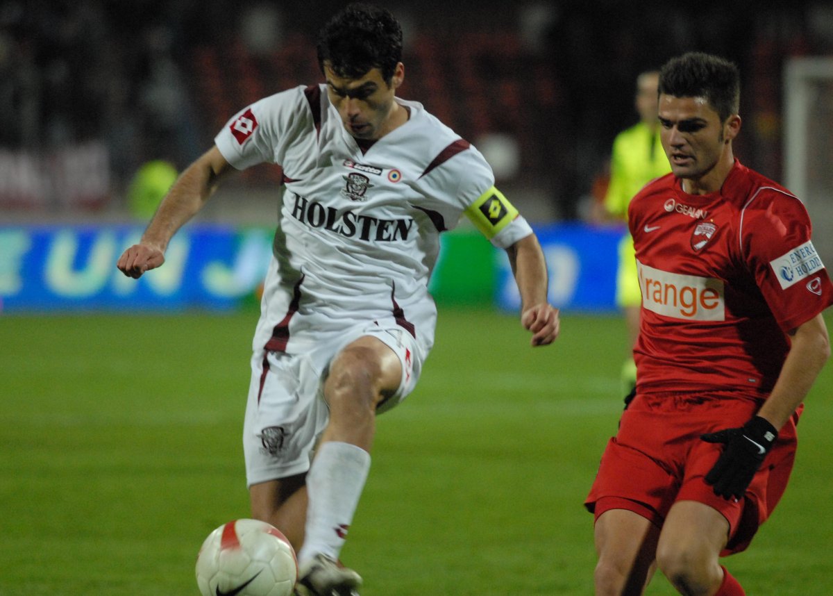 Florin Bratu, pe vremea când juca la Dinamo