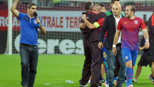 ”Jucăm cu Steaua FCSB”. Crainicul lui Metaloglobus, ”dezlănțuit” înaintea meciului cu FCSB: a ”înțepat-o” pe Steaua și i-a lăudat pe adversari