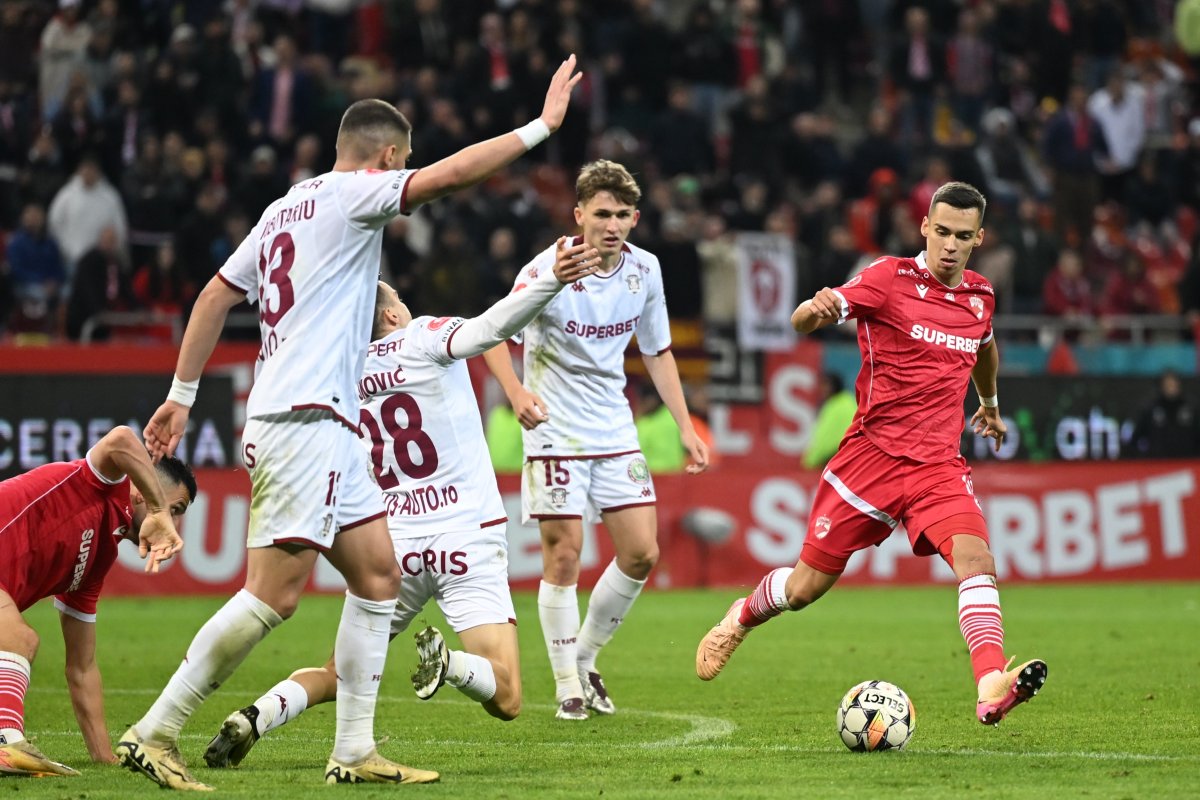 Ultima întâlnire dintre Dinamo și Rapid s-a încheiat la egalitate, scor 0-0