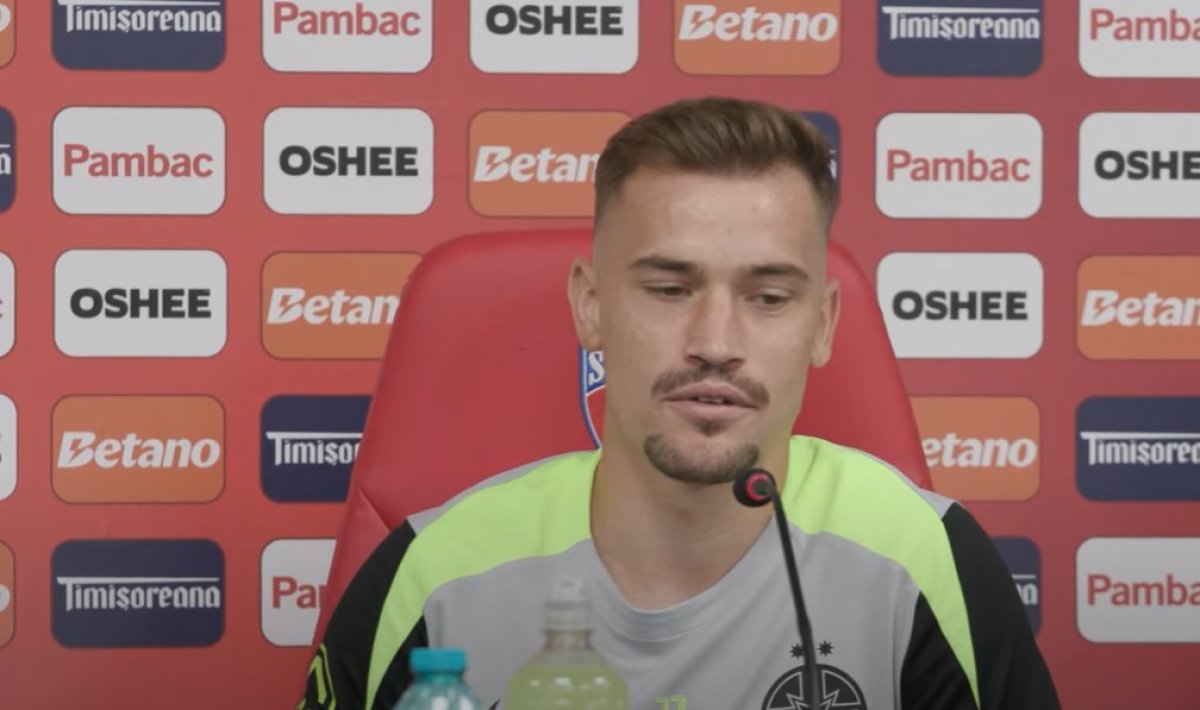 Darius Olaru este la FCSB din 2020
