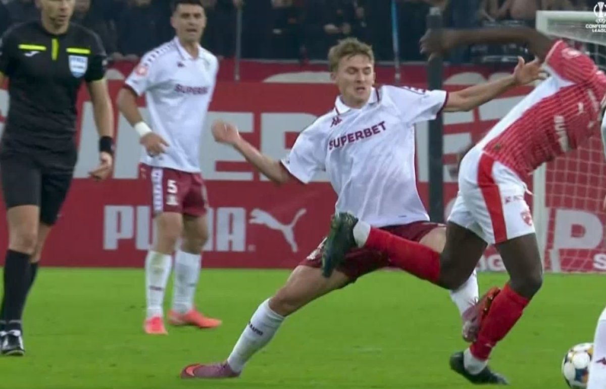 Rapid, în 10 oameni cu Dinamo. Intervenția inconștientă a lui Vulturar