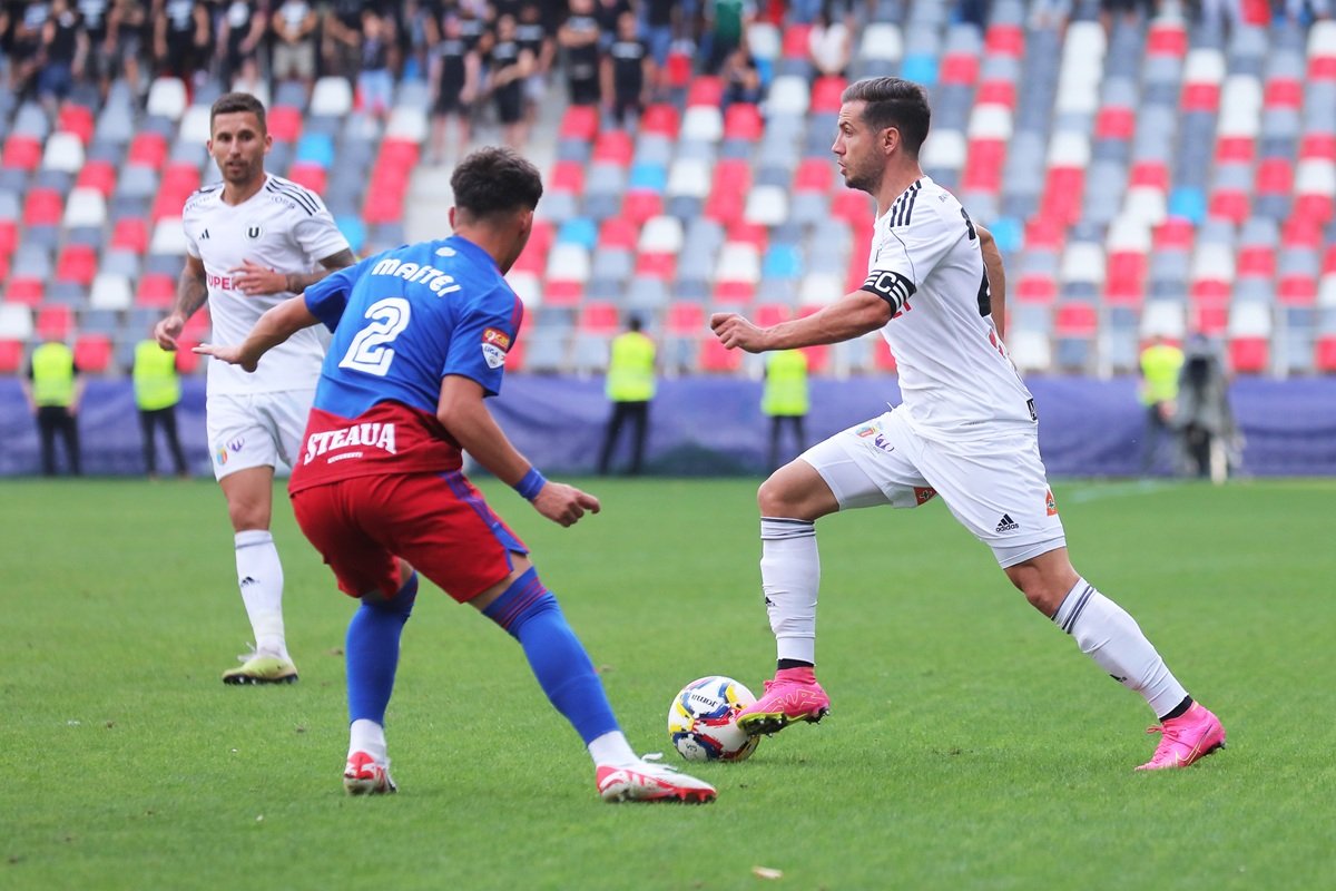 Alex Chipciu a jucat împotriva Stelei în Cupa României, în septembrie 2023