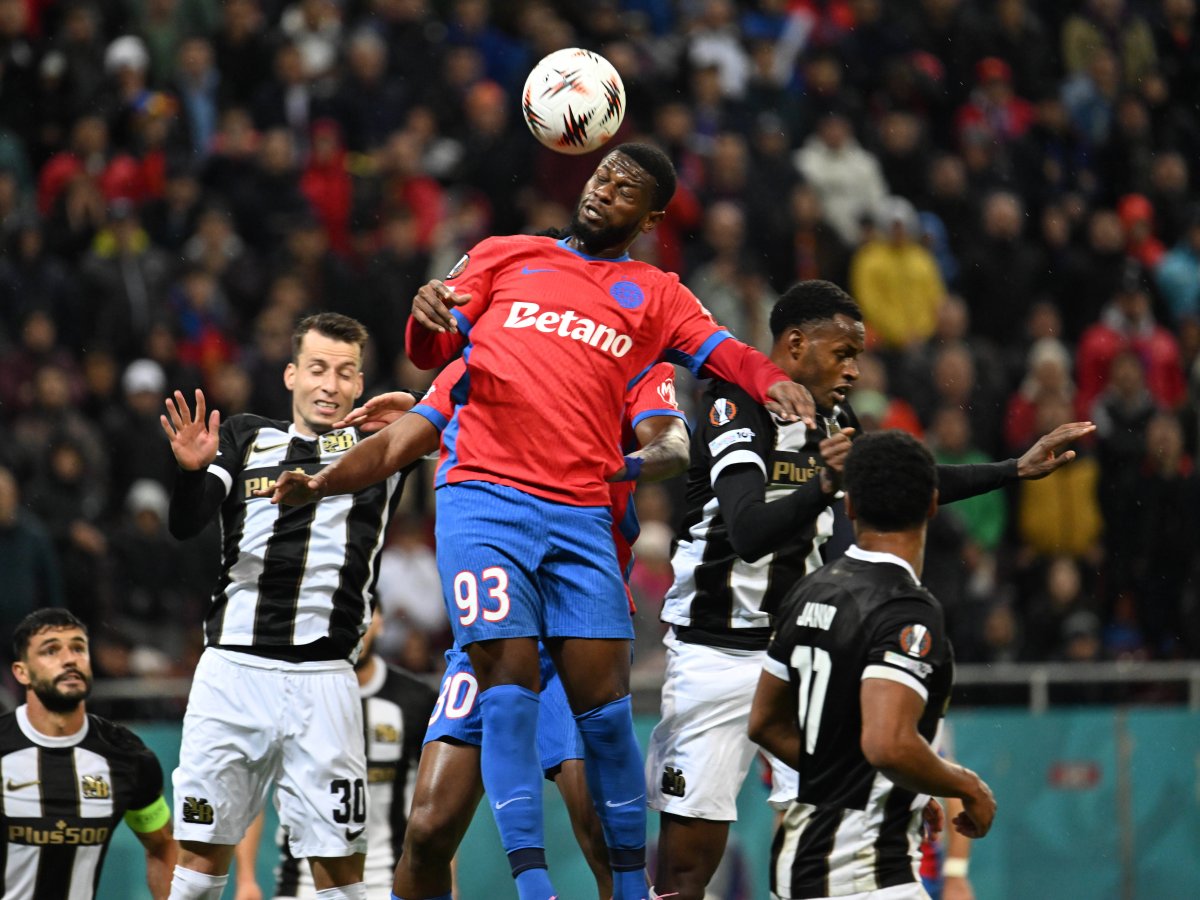 Young Boys a avut nouă șuturi pe poartă, față de trei ale celor de la FCSB