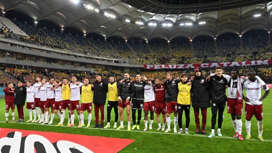 Jucătorii Rapidului, necăjiți de oficialii lui Dinamo. Ce s-a întâmplat după fluierul final