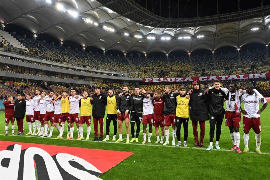 Jucătorii Rapidului, necăjiți de oficialii lui Dinamo. Ce s-a întâmplat după fluierul final