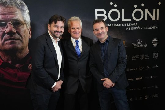 Premiera filmului documentar despre viața lui Boloni. Apariție rară a soției legendarului antrenor