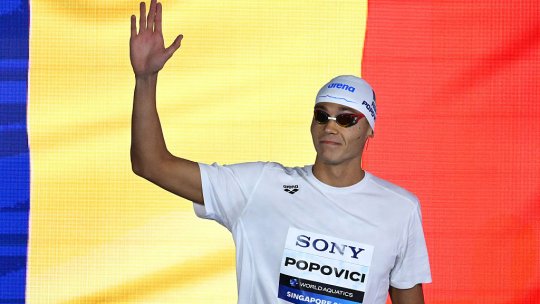 David Popovici, pe locul 3 în topul celor mai rapide curse din istorie la 200 de metri liber