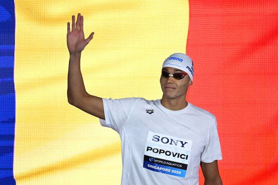 David Popovici, pe locul 3 în topul celor mai rapide curse din istorie la 200 de metri liber