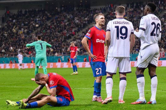 Mihai Stoica dă vina pe arbitraj pentru înfrângerea cu Bologna: ”La Olaru nu e eliminare?! Îi sparge faţa, ce ar fi trebuit să facă?”
