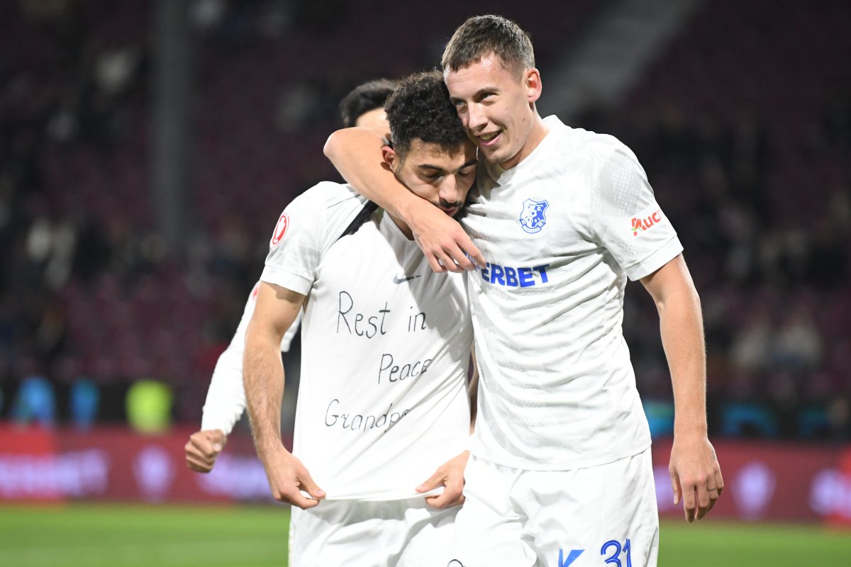 Ișfan și Grigoryan au fost marcatorii celor două goluri ale constănțenilor în victoria cu CFR Cluj