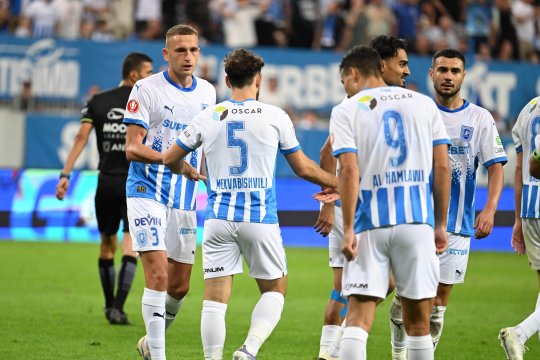 Metaloglobus - Universitatea Craiova, de la ora 14:00, pe iAMsport.ro. După FCSB, jucătorii lui Mihai Teja vânează încă un gigant
