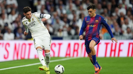 Real Madrid - FC Barcelona 2-1, ACUM, pe iAMsport.ro. Bellingham înscrie și el în El Clasico! Meci spectaculos pe Bernabeu