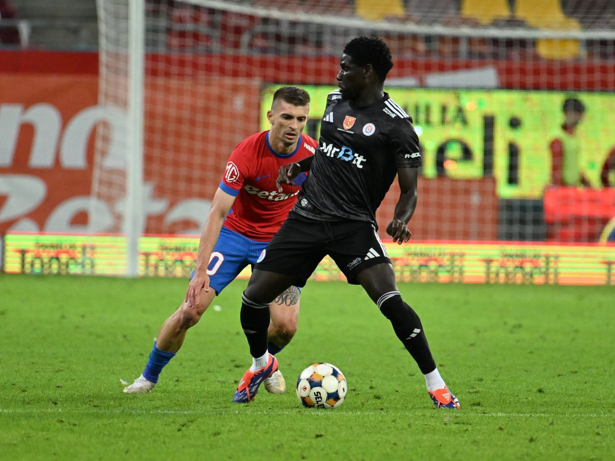 Jaoao Paulo, în recentul duel de care a avut parte Oțelul contra campioanei FCSB