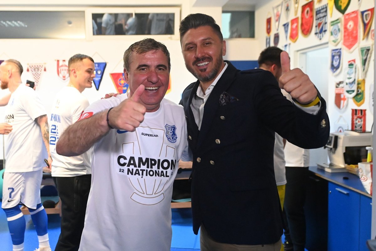 Gică Hagi și Ciprian Marica fac parte din conducerea clubului Farul Constanța