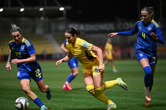 Fotbal feminin: România a remizat cu Ucraina, la Chiajna, scor 1-1