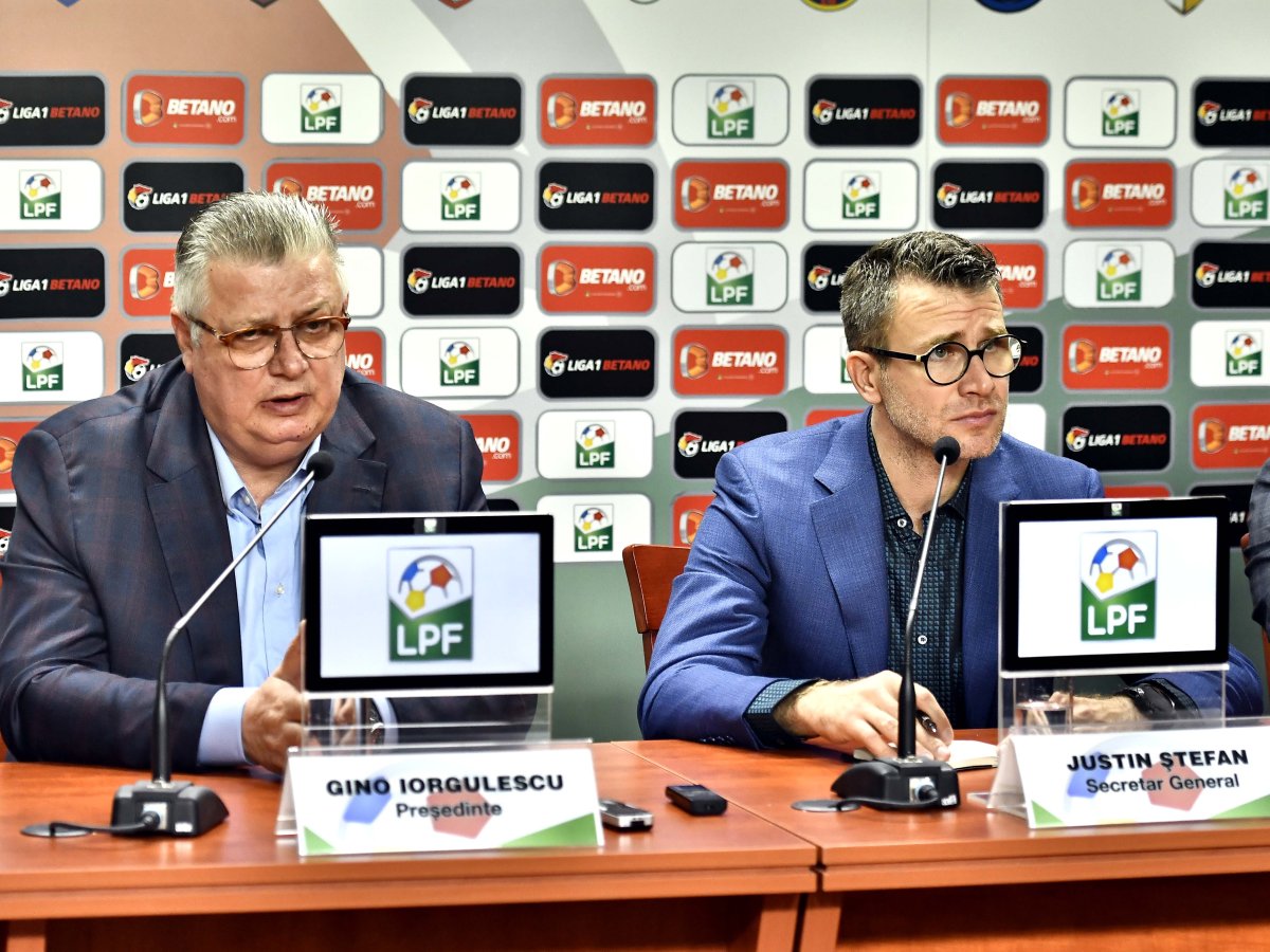 Gino Iorgulescu și Justin Ștefan formează echipa de conducere a LPF din 2013