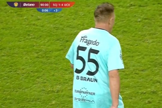 Moment istoric în meciul Sănătatea Cluj - Craiova. Nici Gigi Becali nu a făcut așa ceva vreodată