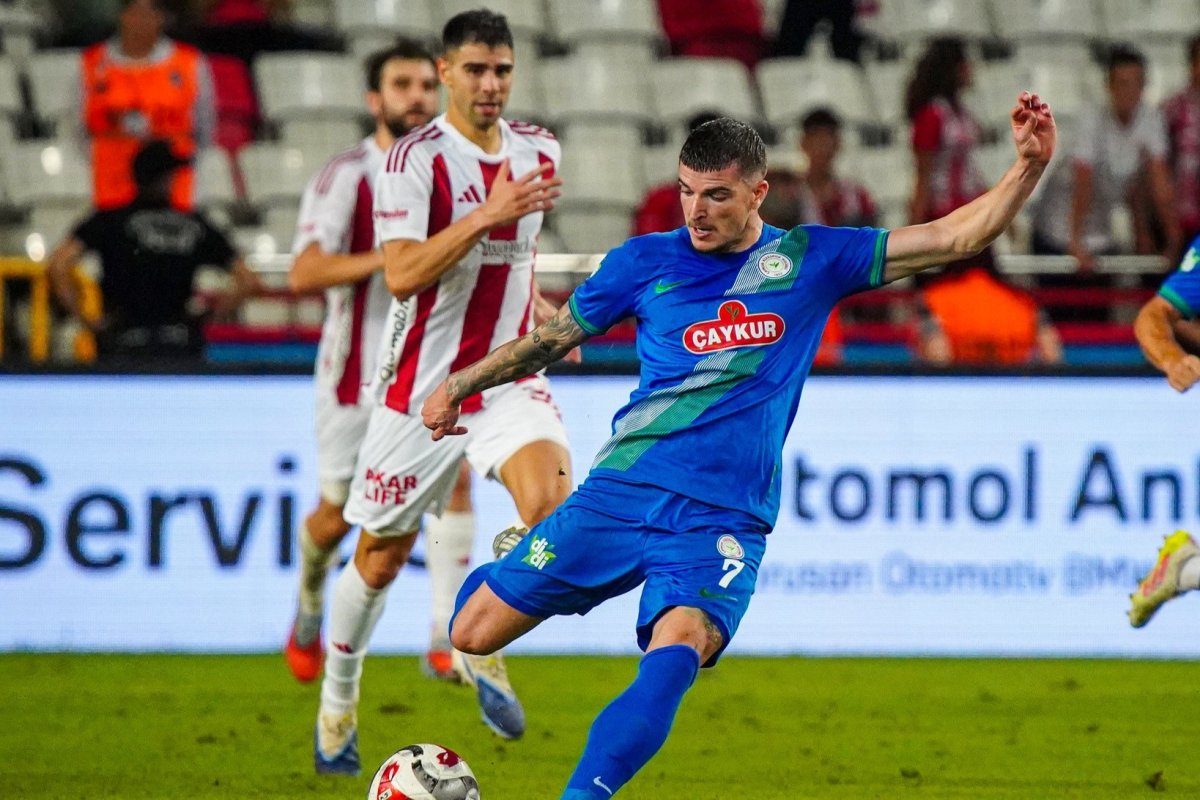 Valentin Mihăilă a marcat primul gol pentru Rizespor