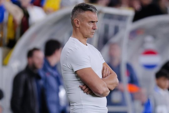 Daniel Pancu a trăit din plin partida cu Dinamo! Cum a fost suprins antrenorul de la CFR în tribunele Arenei Naționale