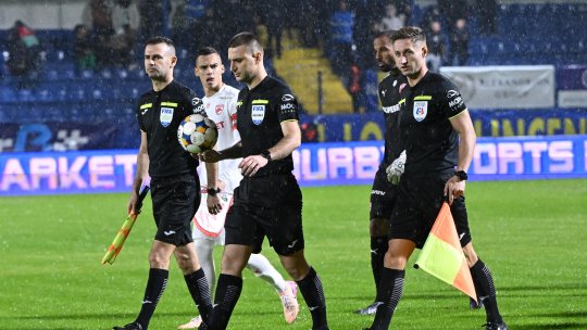 Cătălin Cîrjan, contre cu arbitrul înainte de meciul cu Unirea Slobozia: ”Nu mi s-a părut așa”
