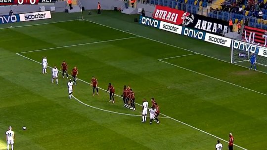 Ianis Hagi a spart gheața în Turcia cu un gol de poveste: a înscris din lovitură liberă în ziua în care i-a fost anunțată convocarea la națională!