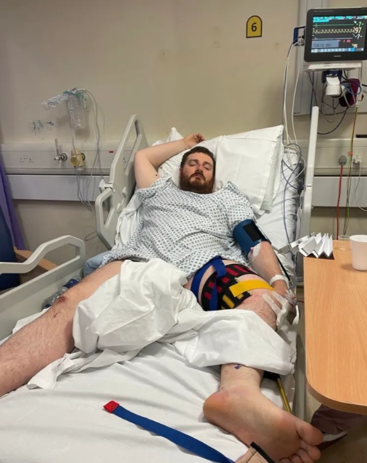 Adam Fielding, victima accidentului provocat de Nicky Butt